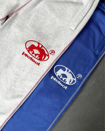PROTECT Sweatpants Harajuku Hip Hop Letter Embroidery Streetwear Men Women Waist Drawstr Jogging Trousers Y2K Pants Casual Pants