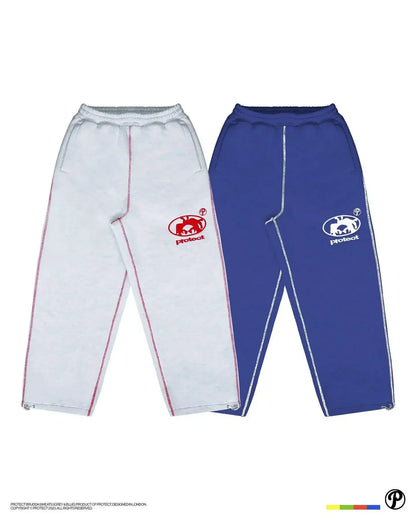 PROTECT Sweatpants Harajuku Hip Hop Letter Embroidery Streetwear Men Women Waist Drawstr Jogging Trousers Y2K Pants Casual Pants