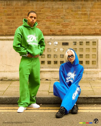 Vintage Protect Sweatshirt Goth Oversized Hoodies Women 2024 tracksuit men Harajuku Streetwear Y2k Tops clothes for men clothes