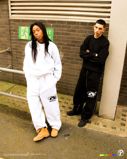 PROTECT Sweatpants Harajuku Hip Hop Letter Embroidery Streetwear Men Women Waist Drawstr Jogging Trousers Y2K Pants Casual Pants